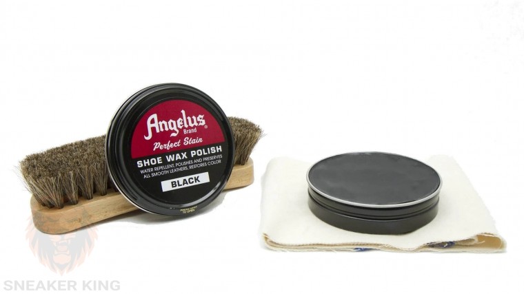 Віск для шкіри Angelus shoe wax black (чорний) made in USA